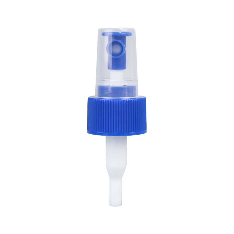 Máy bơm bơm ngón tay nhỏ màu xanh